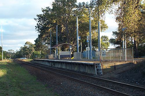 Baxter railway station